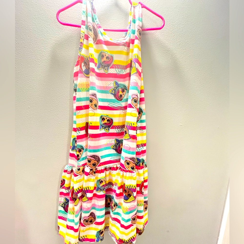 Size 7-8 L.O.L Surprise Summer Dress!! 🌸Excellent condition.